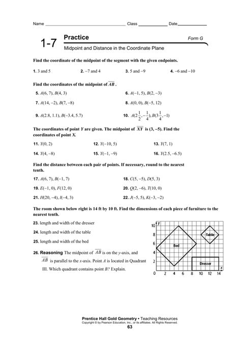 Lesson Midpoint And Distance Answer Key Athens Mutual Student Corner