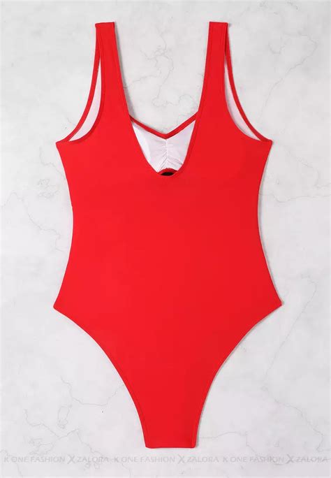 Buy Its Me Sexy Backless One Piece Bikini Swimsuit Online Zalora Philippines