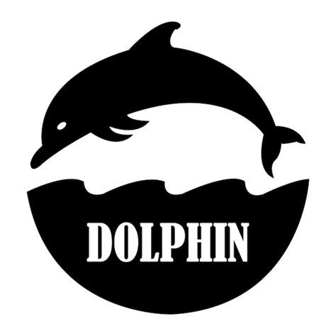 Premium Vector Dolphin Icon Logo Vector Design Template