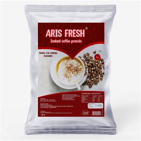 Aris Fresh Powder Instant Coffee Premix Instant Coffee 1 Kg Chicory