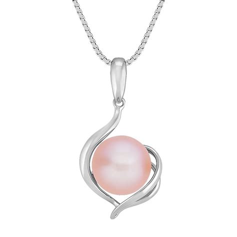 Pink Cultured Freshwater Pearl Pendant Freshwater Pearl Pendants