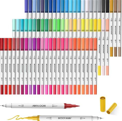 Amazon Mogyann Coloring Markers Set For Adults 72 Colors Dual