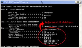 Cara Mengetahui Ip Address Melalui Command Prompt Teknologi Informasi