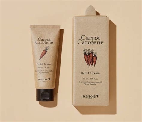 Крем для лица SKINFOOD CARROT CAROTENE, с экстрактом и маслом моркови ...