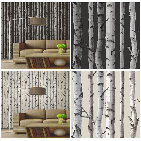 Купить Средство для мытья машины Fine Decor Birch Trees FD31052 Black ...
