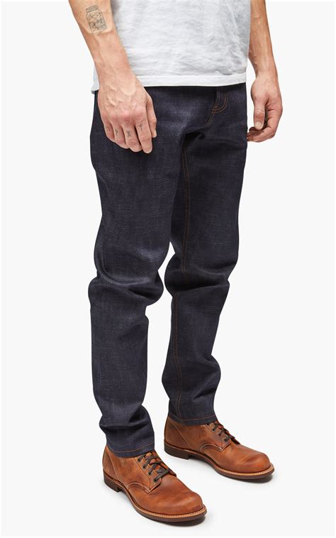 Naked Famous Denim Easy Guy Perfect Blue Slub Stretch Selvedge Cultizm