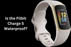 Is The Fitbit Charge 5 Waterproof? Can I Swim With Charge 5?