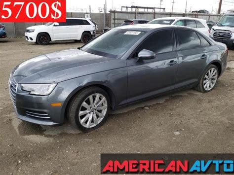 Купити AUDI A4 PREMIUM 2017 року в США за 5700$ | АМЕРИКАН АВТО