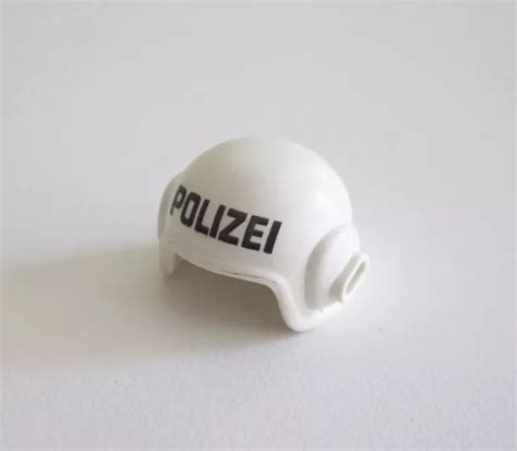 Playmobil Chapeau Adulte Casque Blanc De Pilote D H Licopt Re De