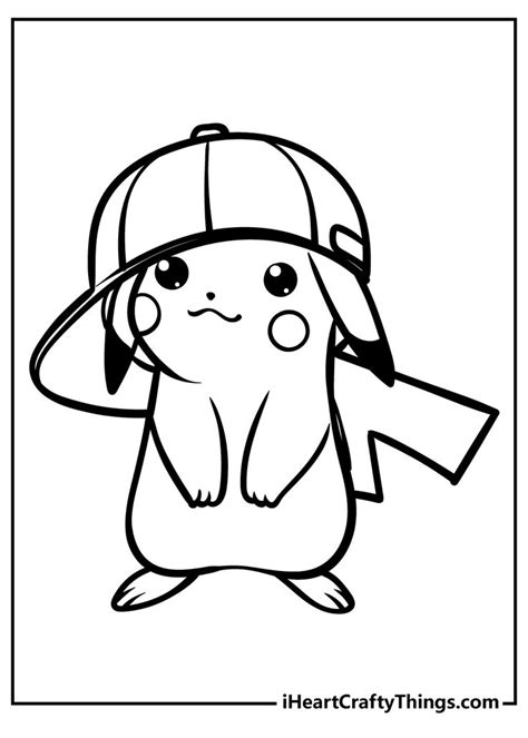 The Pokemon Pikachu Is Wearing A Baseball Hat And Holding A Bat In His Hand