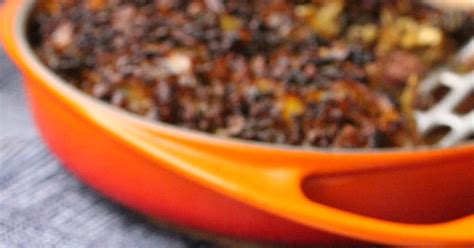 Un Peu Gay Dans Les Coings Gratin Su Dois De Chou Caram Lis Et De Viande Hach E K Lpudding