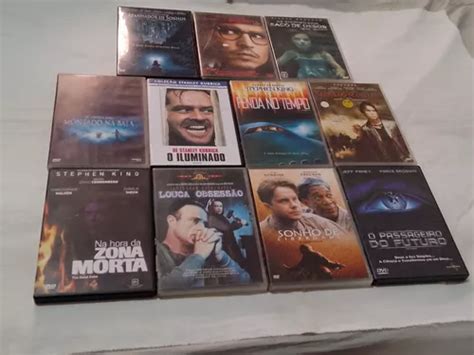 Lote 11 Dvds Stephen King Louca Obsessão O Iluminado 9