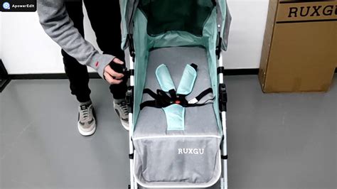 RUXGU TC2 Baby Stroller Installation Video YouTube