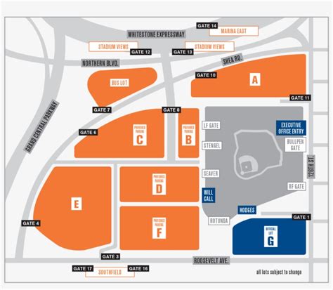 Metlife Stadium Parking Lot Map