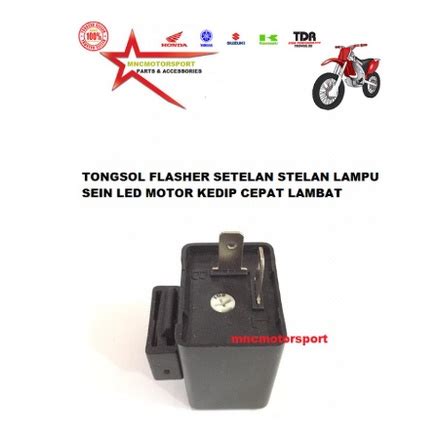 Jual Tongsol Flasher Flaser Setelan Stelan Lampu Sein Led Motor Kedip