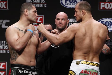 Cain Velasquez Junior Dos Santos Fight For Historical Legacy Mma