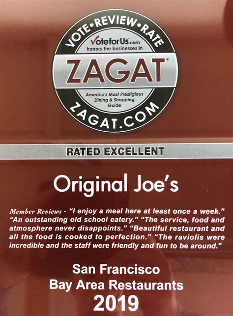 Original Joe's: San Jose Italian Restaurant