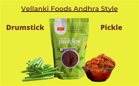 Vellanki Foods Andhra Style Drumstick Pickle Gms Amazon In