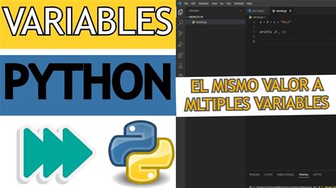 Cómo Funcionan Las Variables En Python Tipos De Variables Youtube