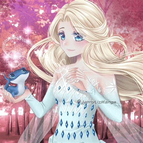 Anime Elsa Frozen 2 Fan Art - Goimages Talk