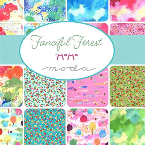 Moda Fabric Layer Cake Fanciful Forest By Momo 33570lc Deany Fabrics