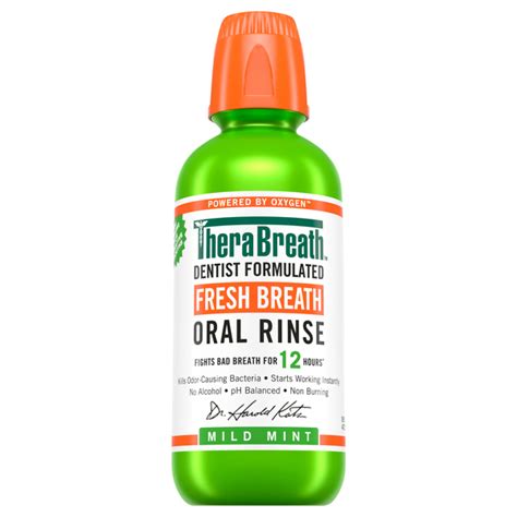 Save On TheraBreath Fresh Breath Mild Mint Oral Rinse Order Online