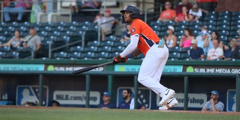 Isaac Mashes Home Run Hot Rods Defeat Dash In Opener Milb