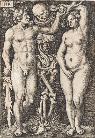 Hans Sebald Beham Adam And Eve 1543 MutualArt