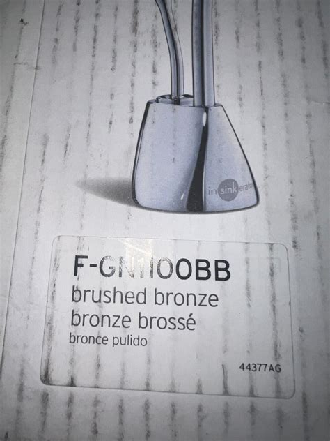 InSinkErator F GN BB Indulge Hot Water Dispenser Faucet Brushed Bronze For Sale Online EBay