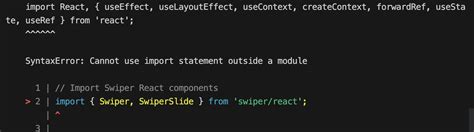 Reactjs Syntaxerror Cannot Use Import Statement Outside A Module