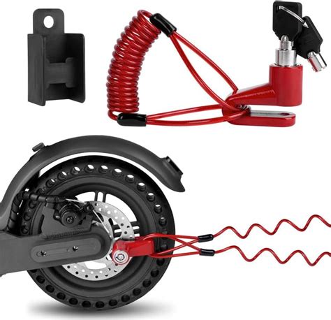 Antivol Trottinette Electriqueverrou De Frein à Disque Scooter