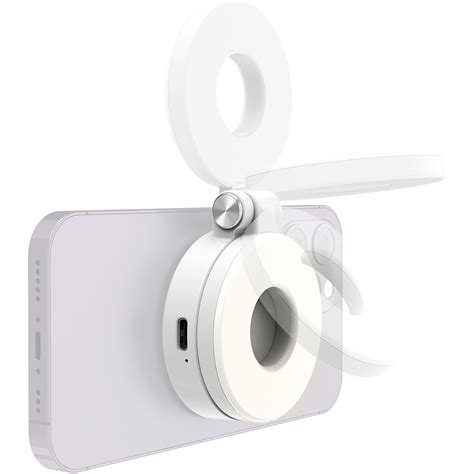 KraftGeek HaloGlow MagSafe Ring Light (White) OTH-AB505-W B&H