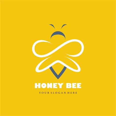 Premium Vector Modern Bee Logo Design