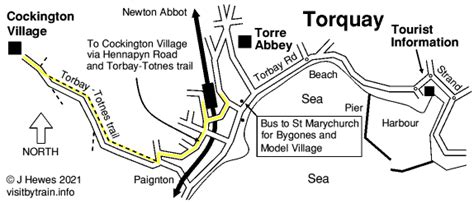 Torquay Tourist Map