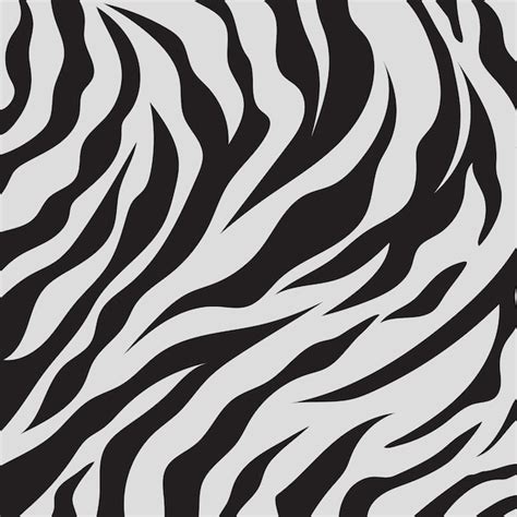 Premium Vector | Zebra pattern stripes