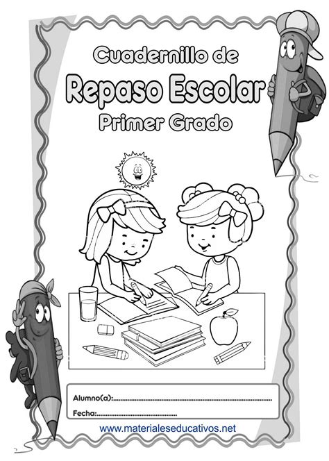 Cuadernillo De Repaso Escolar Grado Cuaderno De Lectura Material Hot Sex Picture