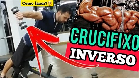 Crucifixo Inverso Unilateral Apoido Banco Exerc Cio Dorsal Youtube