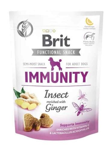 Brit Smaczki Dla Psa Immunity Z Insektami I Imbirem 150 G Sklep