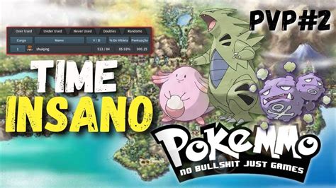 Testei O Time Do Top Da Rankeada Na Tier Over Used Pokemmo Pvp