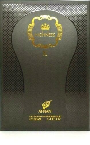 AFNAN HIGHNESS X BROWN EAU DE PARFUM SPRAY FOR MEN 3 4 Oz 100 Ml