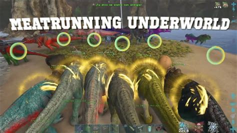 MEATRUNNING UNDERWORLD 465 ARK OFFICIAL PVP YouTube