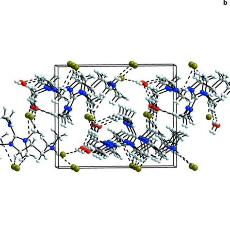 Molecular Packing Of The Title Compound Bc View The Nhbr