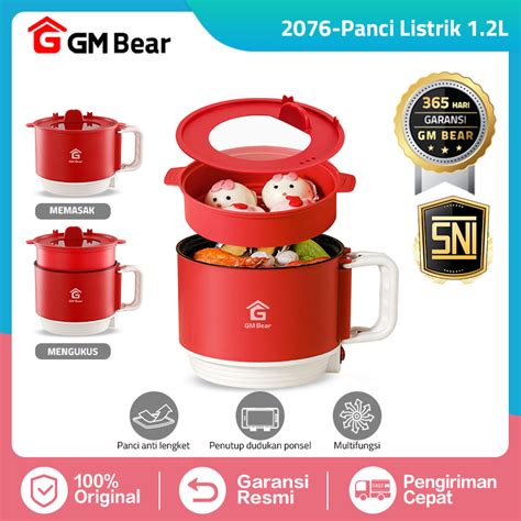 Jual Gm Bear Panci Listrik In Electric Cooking Pot Free