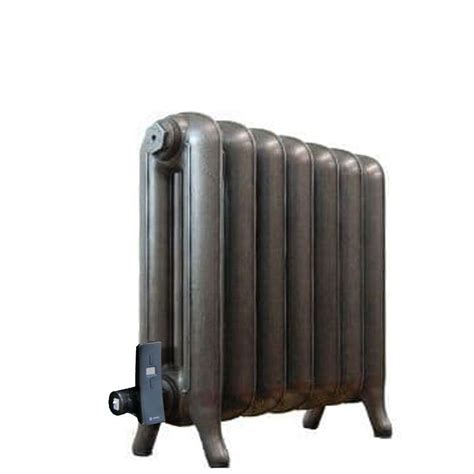 Metallic Finished Electric Princess Cast Iron Radiators 560mm