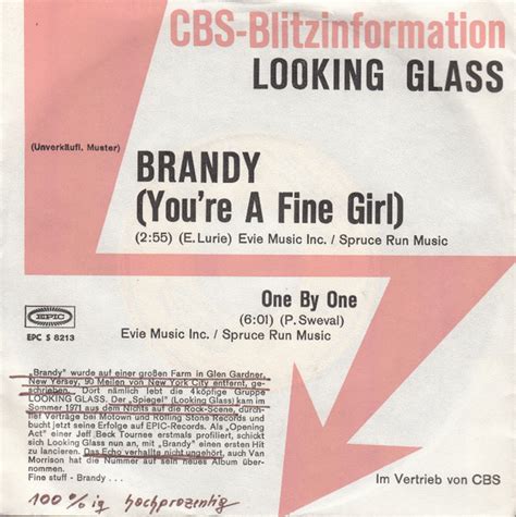 Looking Glass Brandy You Re A Fine Girl 1972 Vinyl Discogs