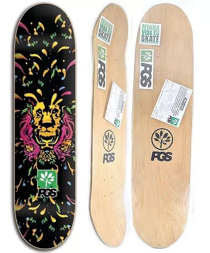 Shape De Skate Progress Pgs Leão Colors 8 0 Lixa Grátis Frete grátis