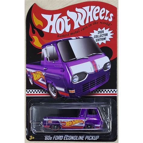 Hot Wheels Mail In 60s Ford Econoline Pickup Collector Edition 2020 Shopee Malaysia