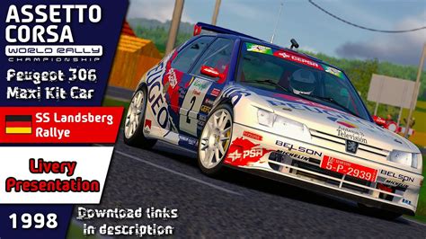 Assetto Corsa Rally Peugeot 306 Maxi Kit Car Evo 2 SS Landsberg