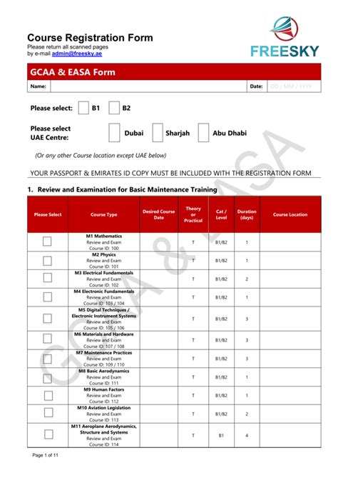 Easa Form Word Fill Online Printable Fillable Blank