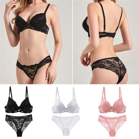 Ensembles De Soutien Gorge En Dentelle Pour Femmes Lingerie Florale